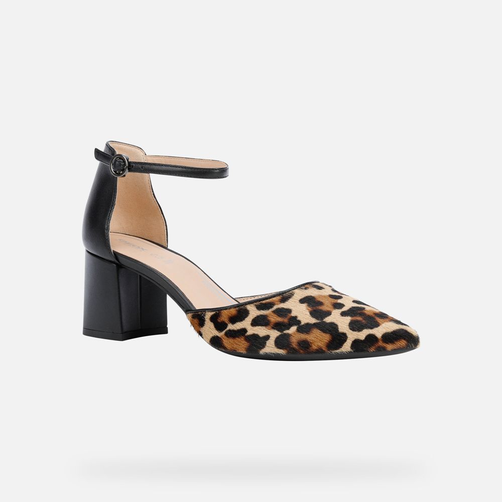 Geox Bayan Stiletto Ayakkabı Siyah - Bigliana - UIW-708263